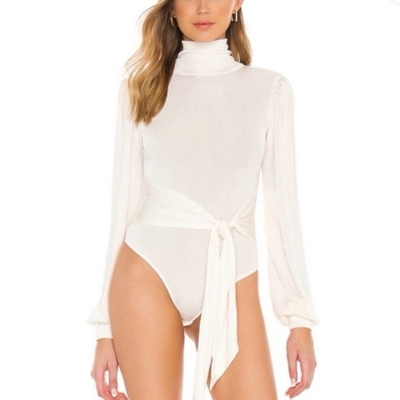 612 NWT Free People X REVOLVE Bring It Back Bodysuit - Picture 1 of 9